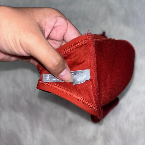 Aerie Orange Bikini Top - Picture 4 of 5